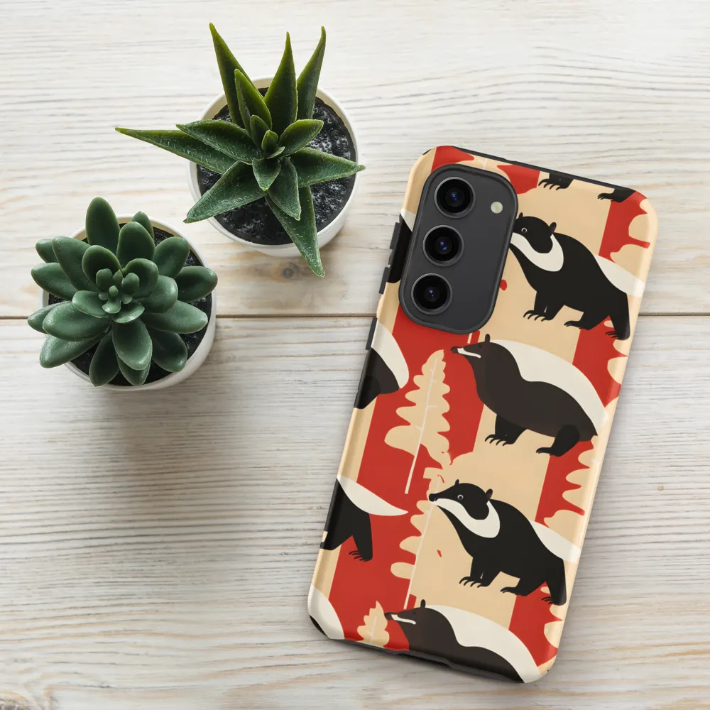 Wildlife Pattern: The Badger Tale