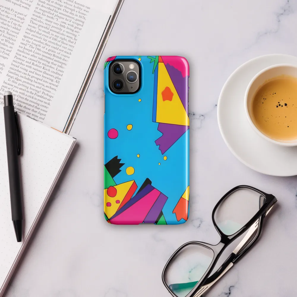 Colorful Geometric Playfulness | Phone Case |  11 Pro Max | Snap Case | Glossy