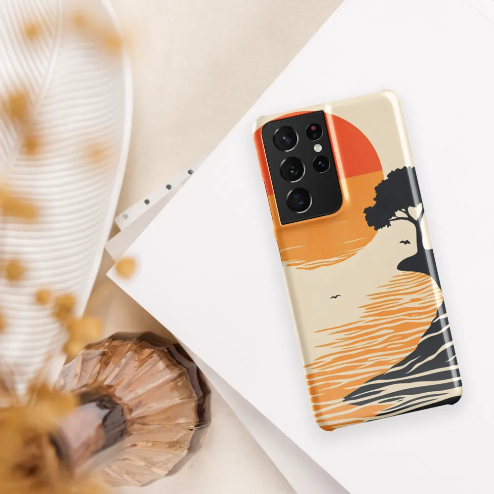 Serene Sunset | Phone Case |  S21 Ultra | Snap Case | Glossy