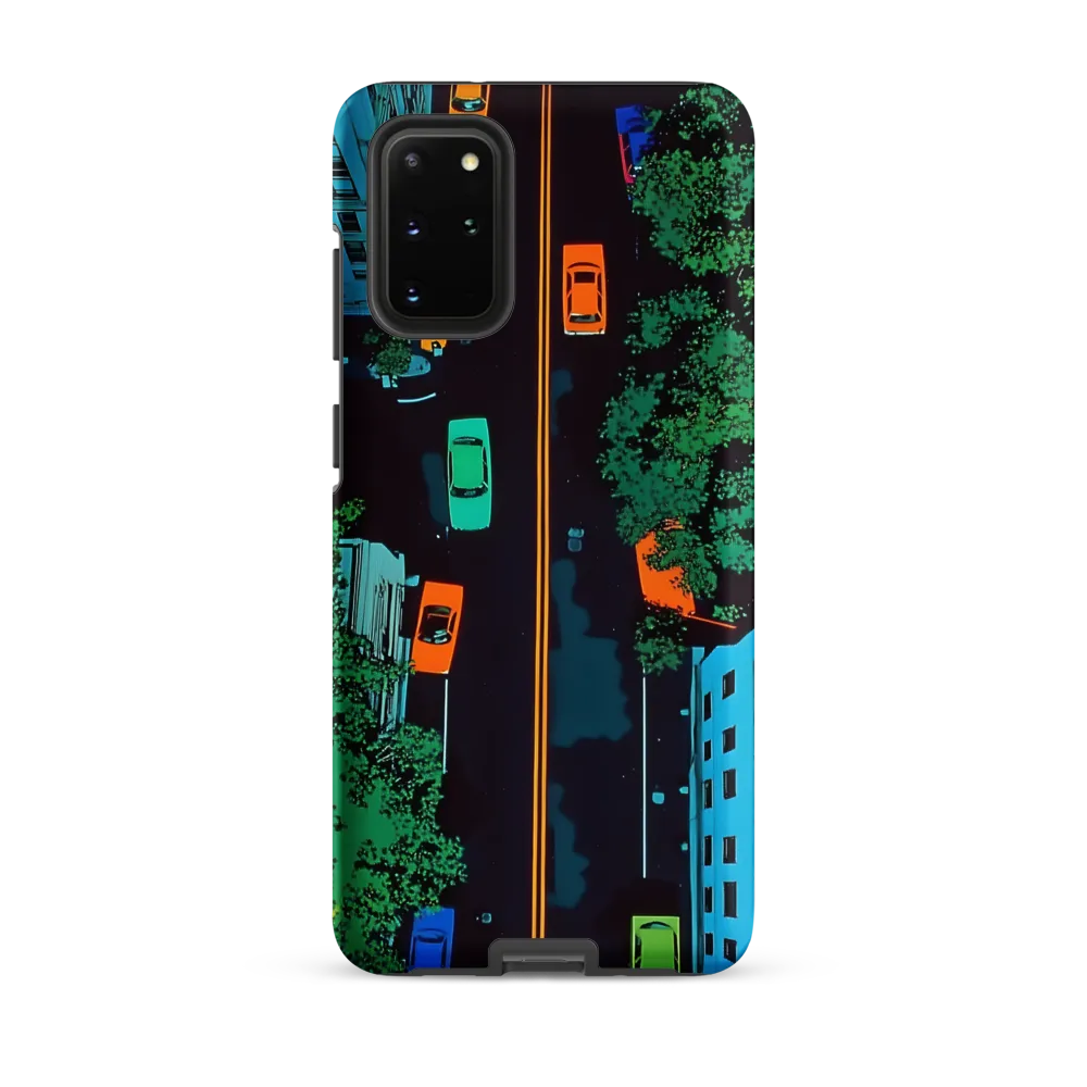 Urban Pulse: A Colorful Intersection