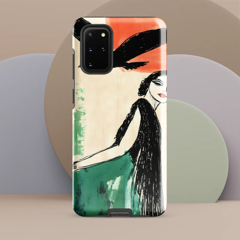 Elegance in Flight | Phone Case |  S20 Plus | Tough Case | Glossy