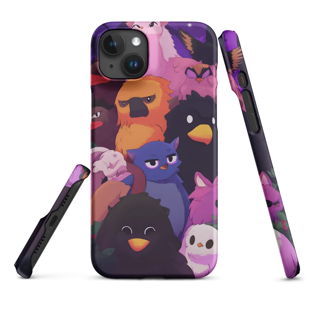 Whimsical Avian Gathering