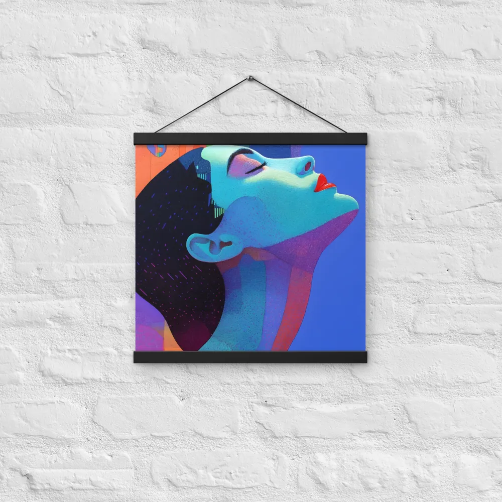 Ethereal Reverie | Poster With Black Wood Hanger | 16″×16″