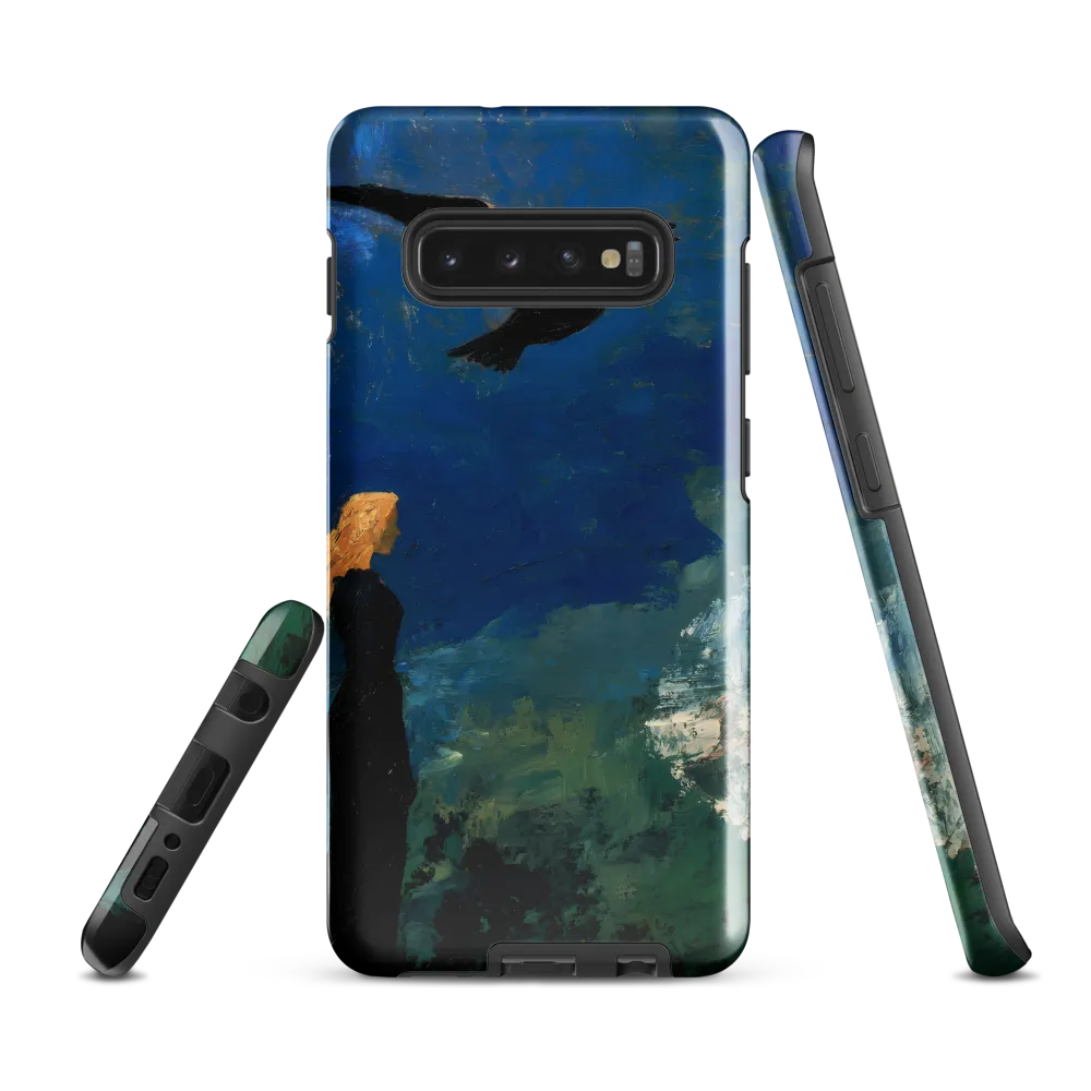 Echoes of Solitude | Phone Case |  S10 Plus | Tough Case | Glossy