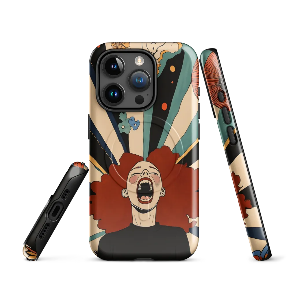 Roar of Emotion | Phone Case |  15 Pro | MagSafe® Tough Case | Glossy