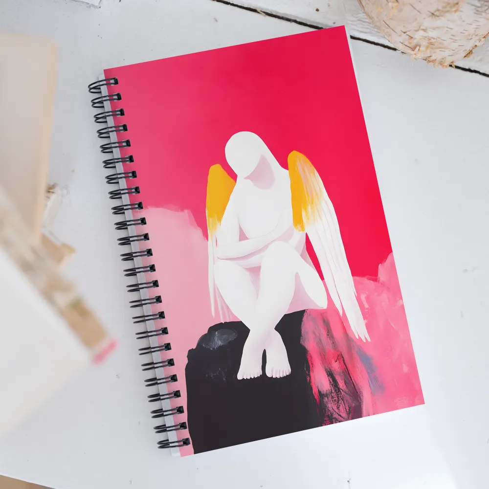 Whispers of an Angel | Spiral Notebook