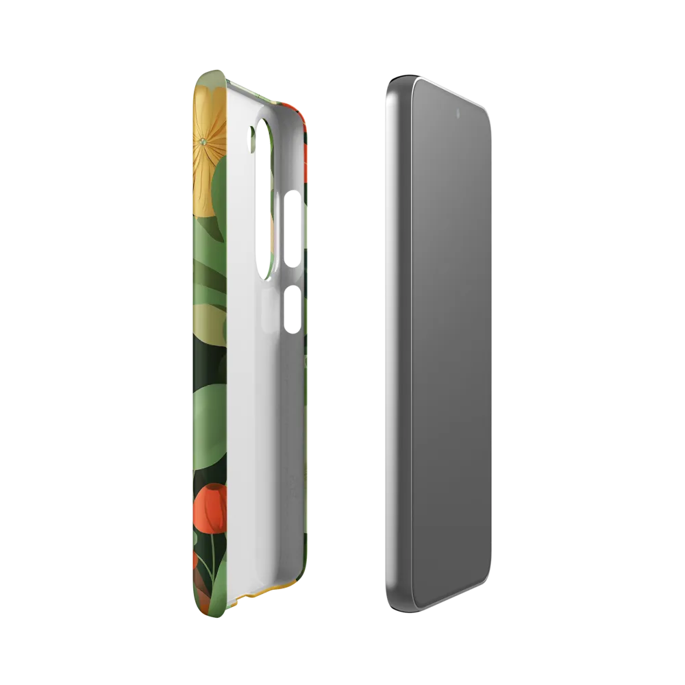 Nature's Serenity: A Modern Portrait | Phone Case |  S23 | Snap Case | Matte
