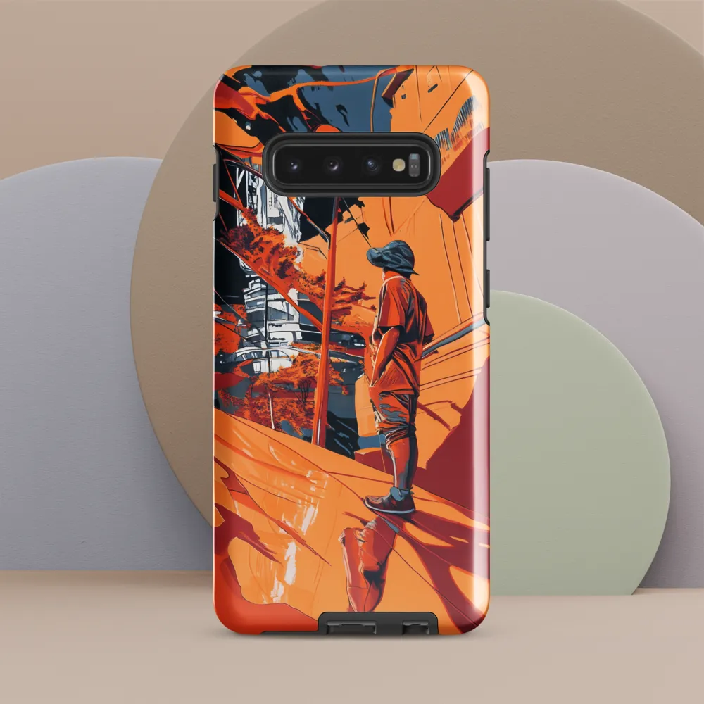 Urban Contemplation | Phone Case |  S10 Plus | Tough Case | Glossy