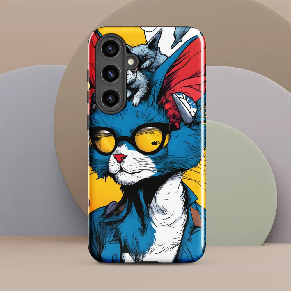 Whimsical Feline Coolness