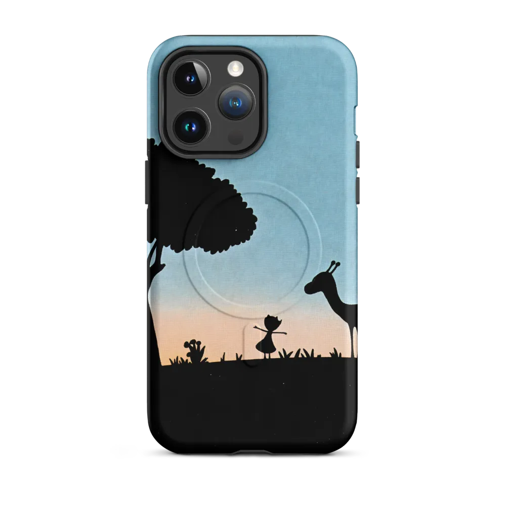 Curiosity in the Silhouette | Phone Case |  14 Pro Max | MagSafe® Tough Case | Matte