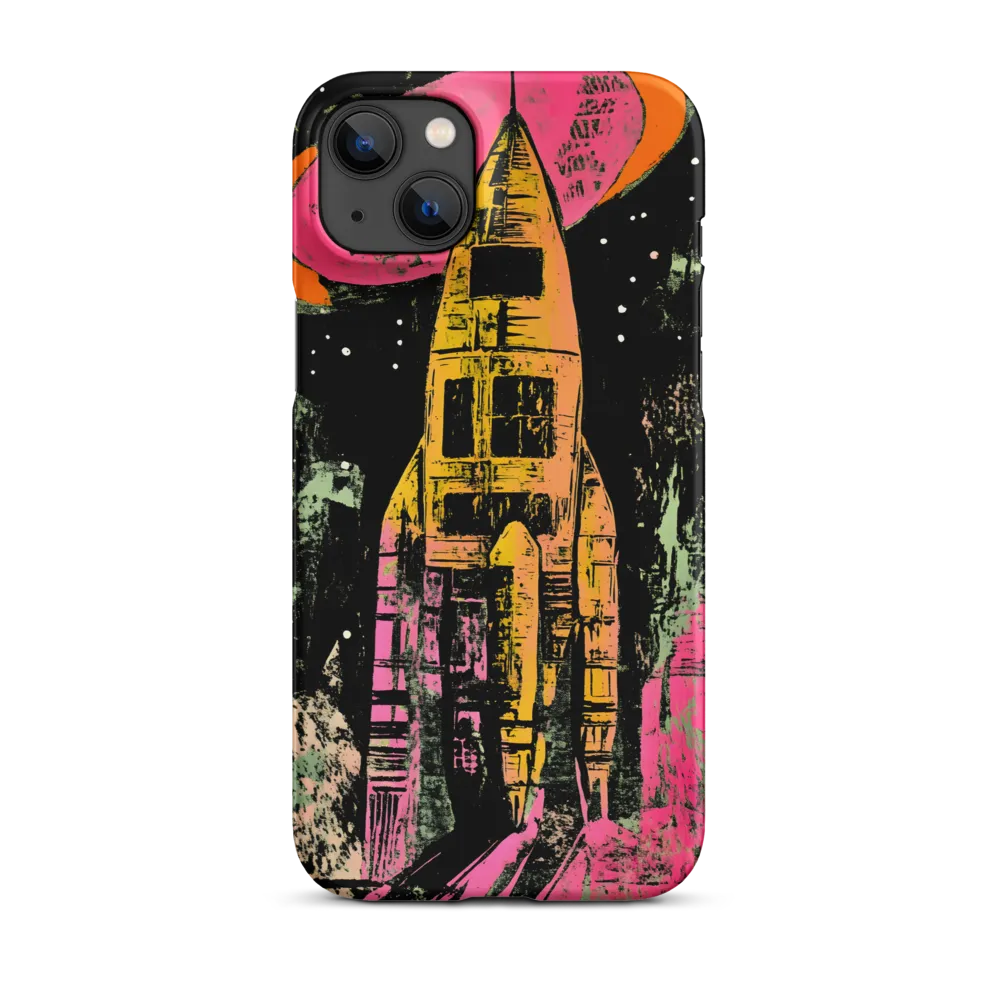 Cosmic Voyage: A Surreal Rocket Adventure