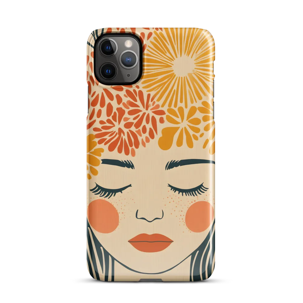 Serenity in Bloom | Phone Case |  11 Pro Max | Snap Case | Glossy