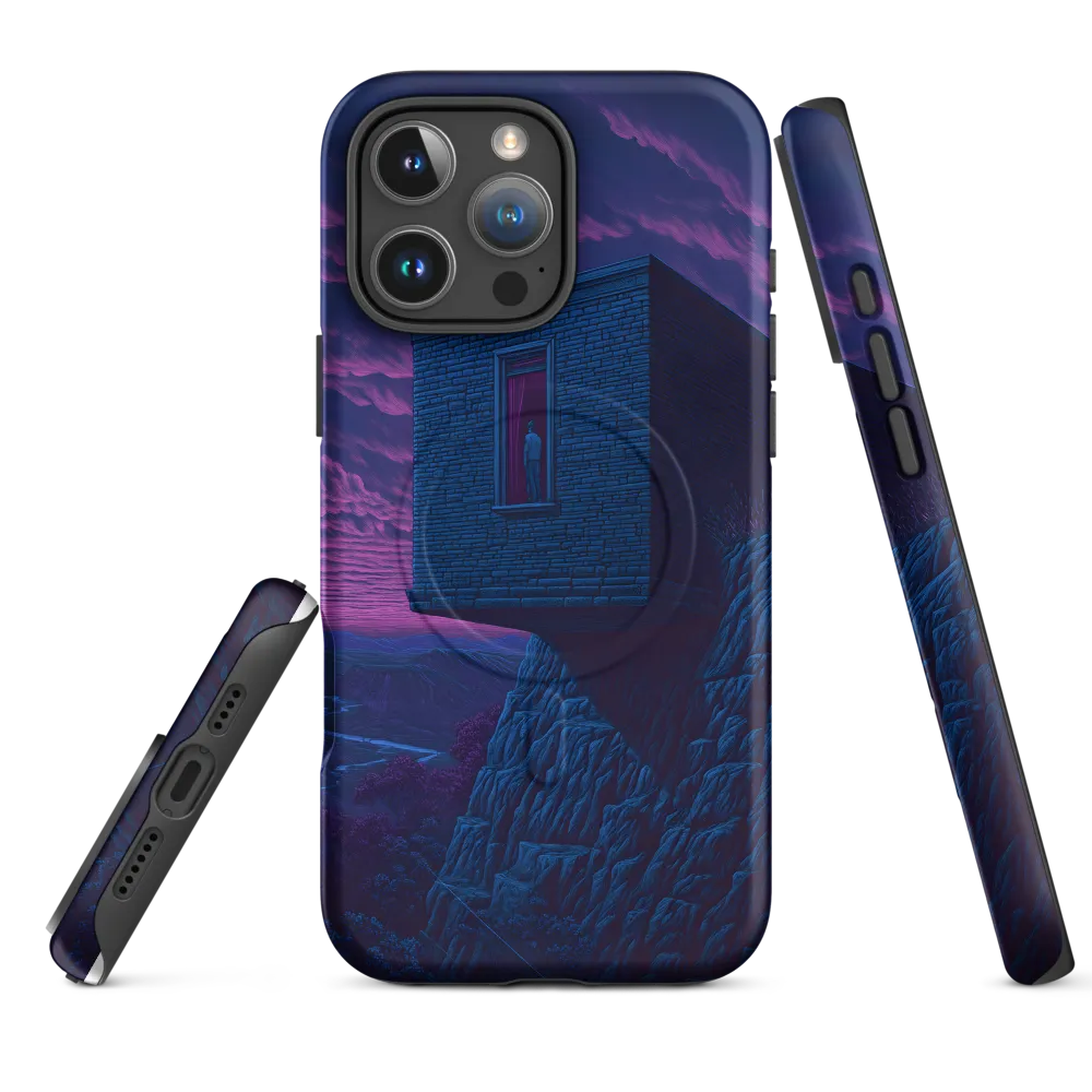 Solitude by the Edge | Phone Case |  16 Pro Max | MagSafe® Tough Case | Matte