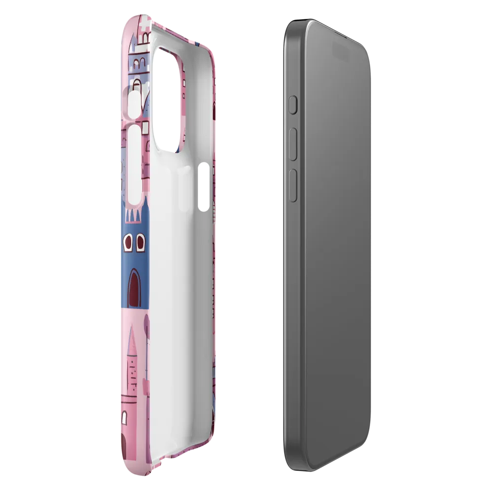 Whimsical Castles: A Playful Tapestry | Phone Case |  15 Pro Max | Snap Case | Glossy