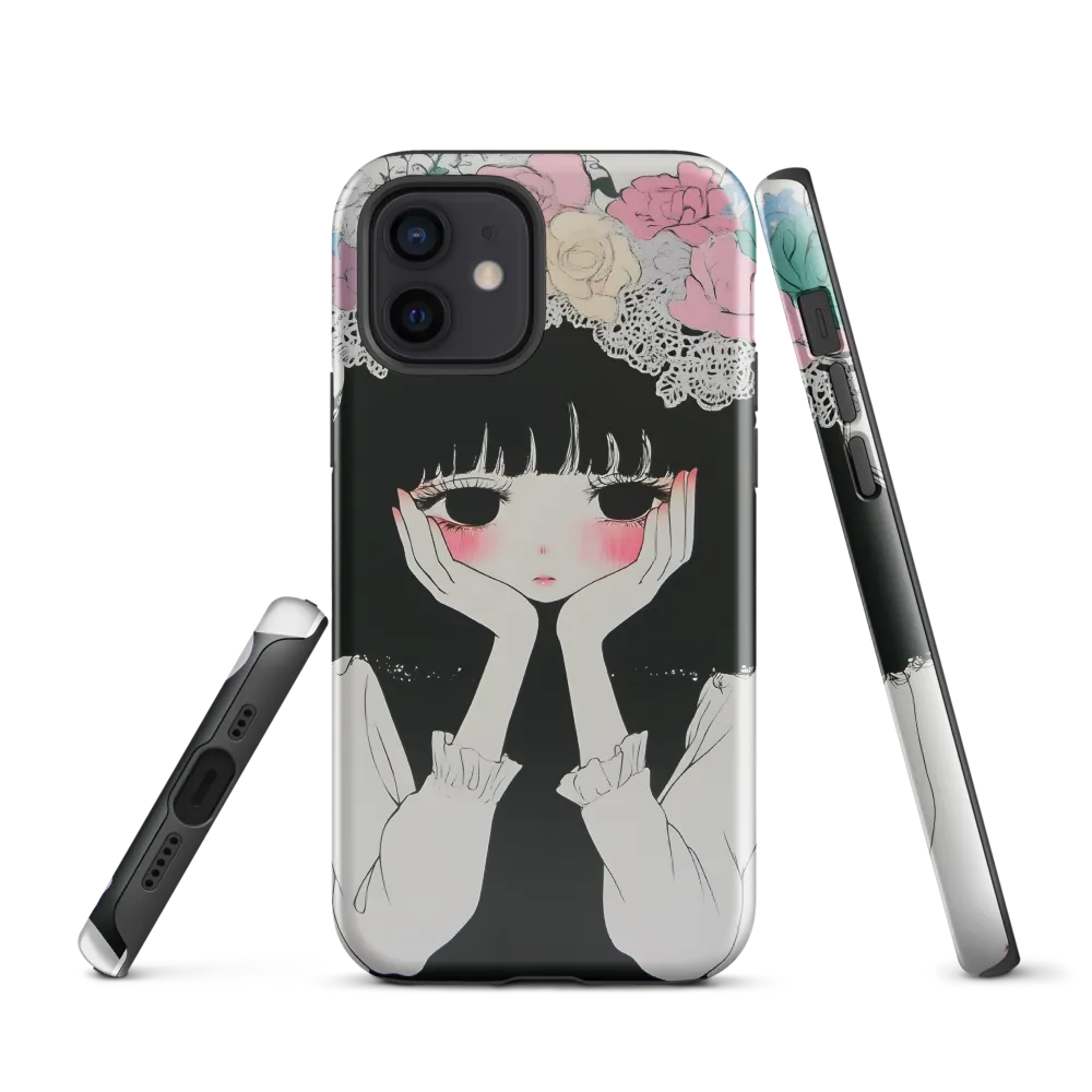Whispers of Melancholy | Phone Case |  12 | Tough Case | Glossy