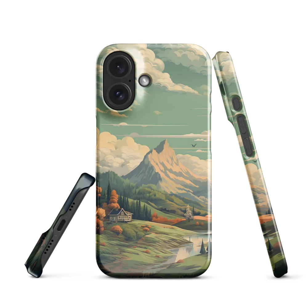 Whispers of Serenity | Phone Case |  16 | Snap Case | Glossy