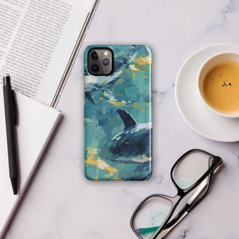 Harmony of the Ocean: Whales in Motion | Phone Case |  11 Pro Max | Snap Case | Glossy