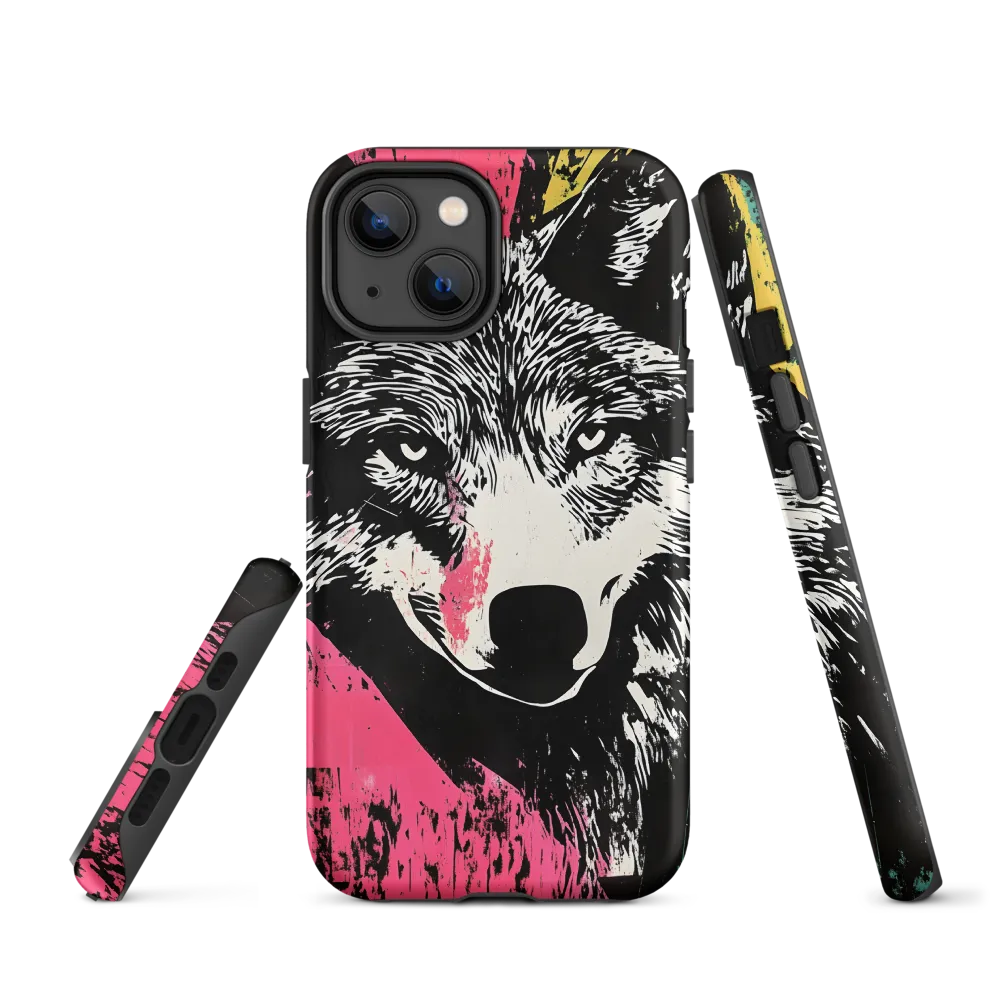 Intense Gaze of the Wolf