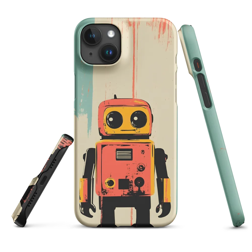 Retro Robot Charm