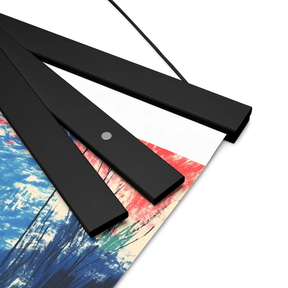 Whispers of Tranquility | Poster With Black Wood Hanger | 8″×10″