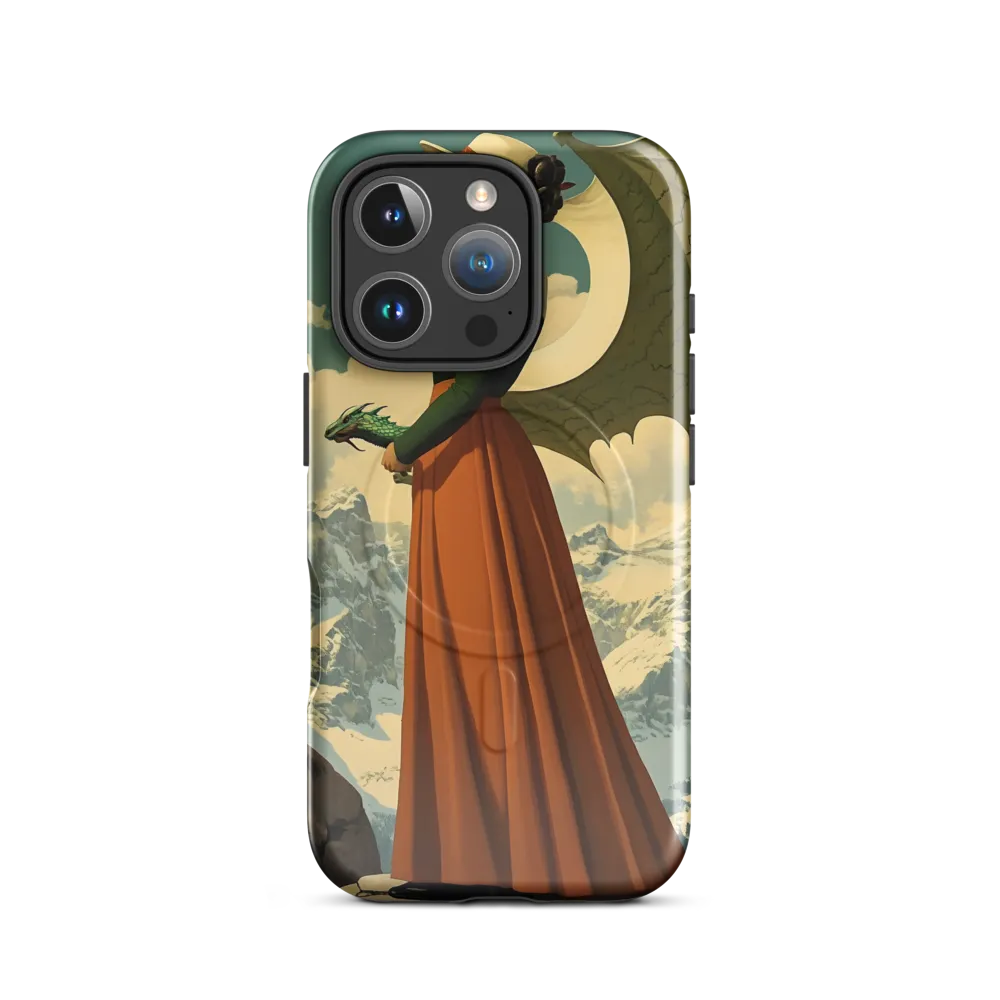 Mystic Harmony: The Dragon Keeper | Phone Case |  16 Pro | MagSafe® Tough Case | Glossy