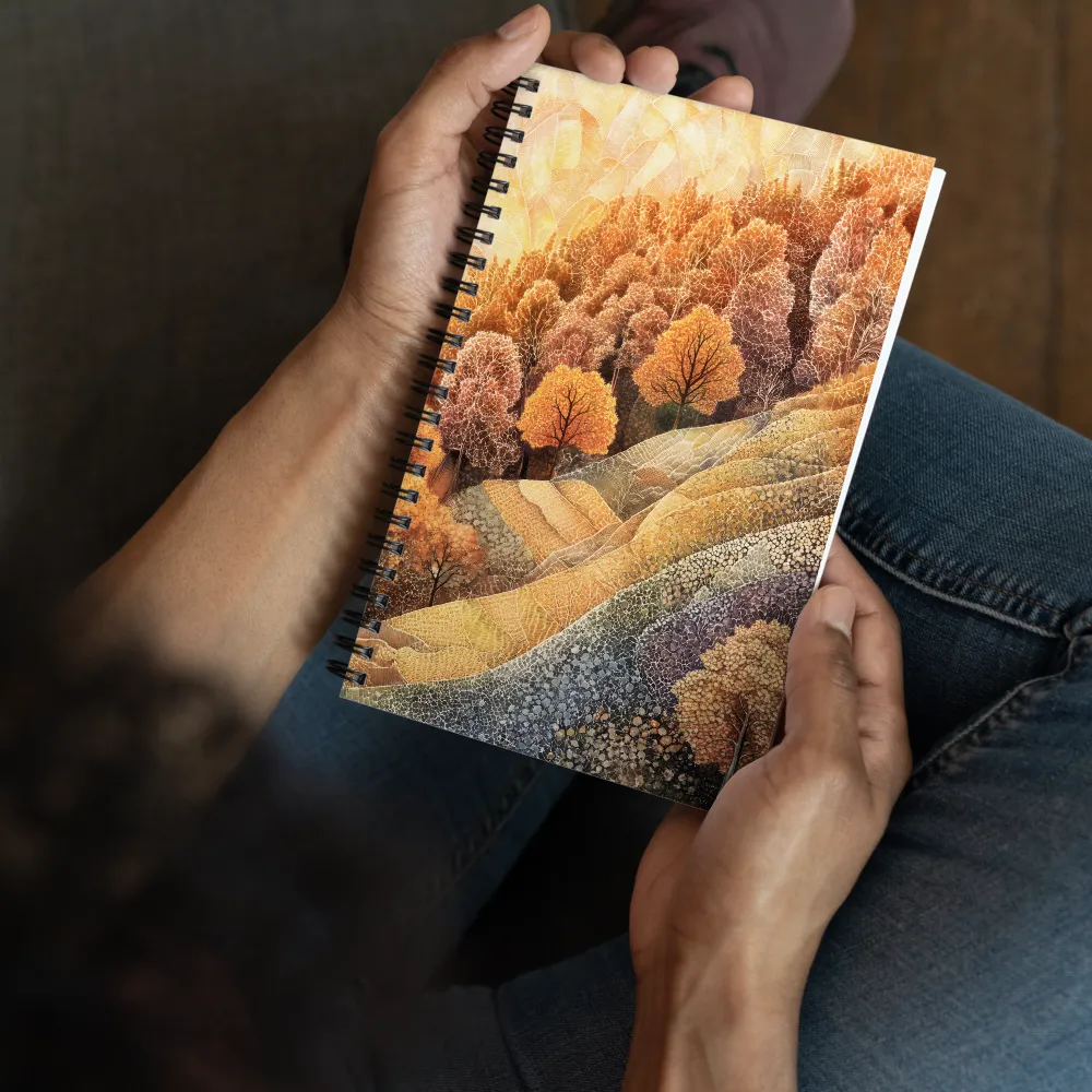 Autumn's Embrace | Spiral Notebook