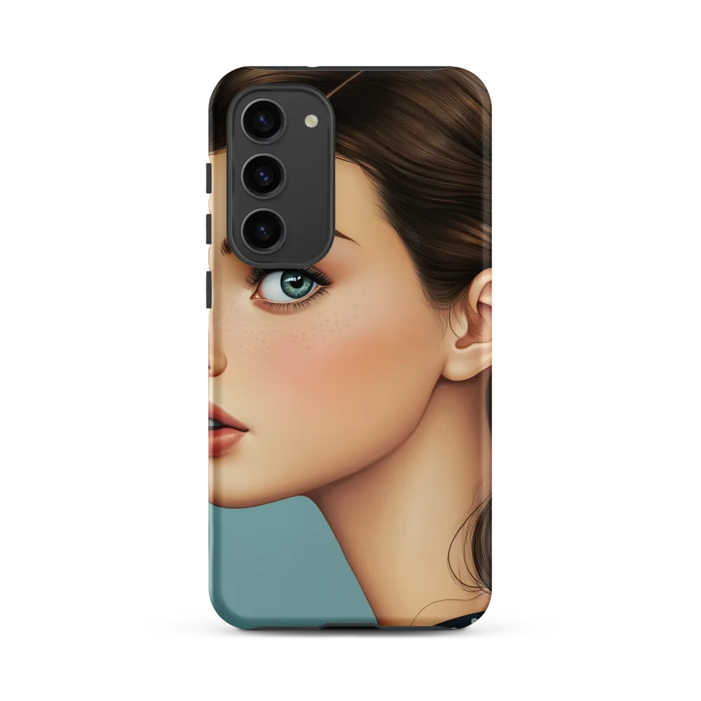 Captivating Gaze: A Modern Portrait