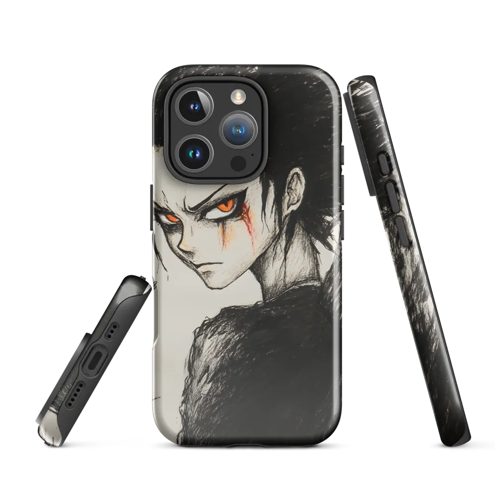 Fiery Defiance | Phone Case |  16 Pro | Tough Case | Glossy