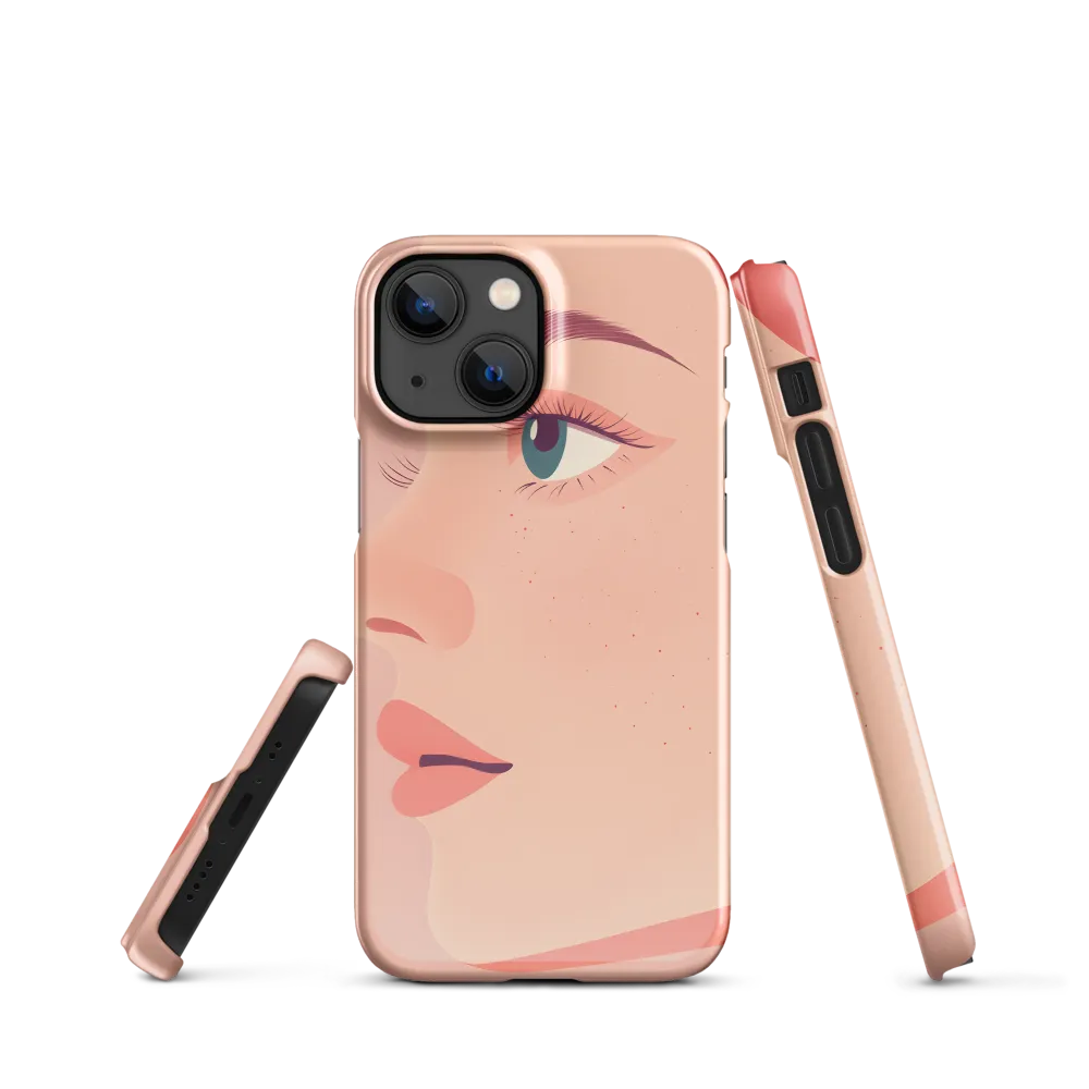 Serenity in Profile | Phone Case |  13 Mini | Snap Case | Glossy