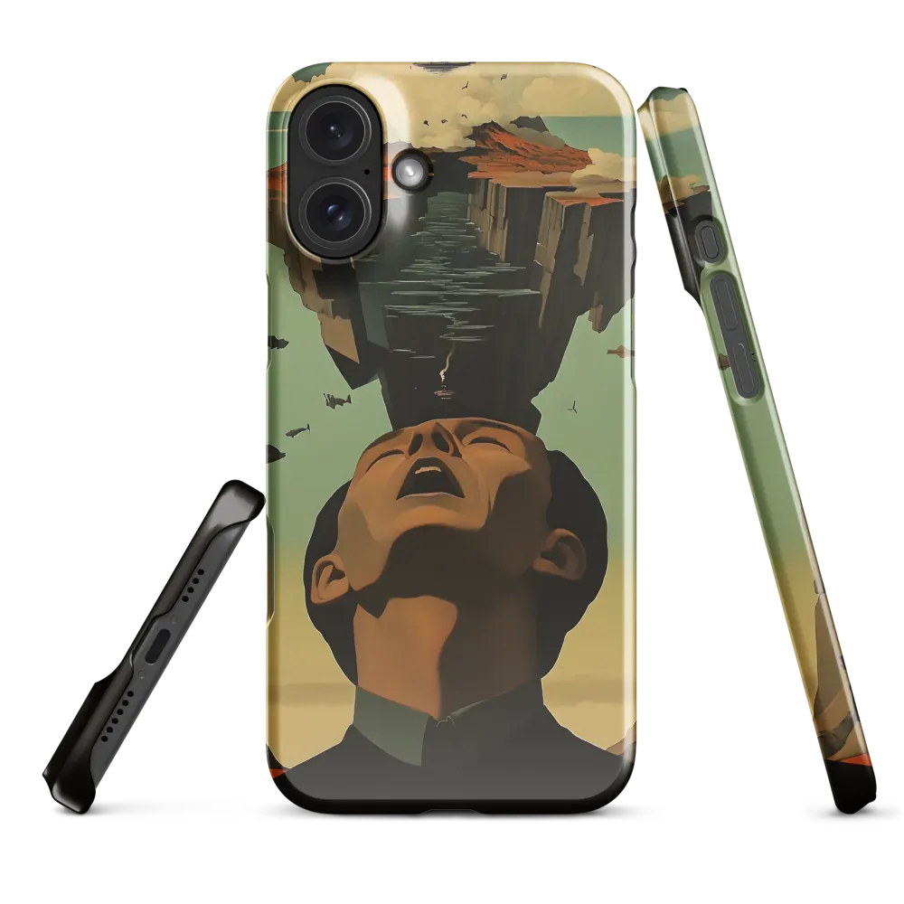 Awakening Thoughts: A Surreal Journey | Phone Case |  16 Plus | Snap Case | Glossy