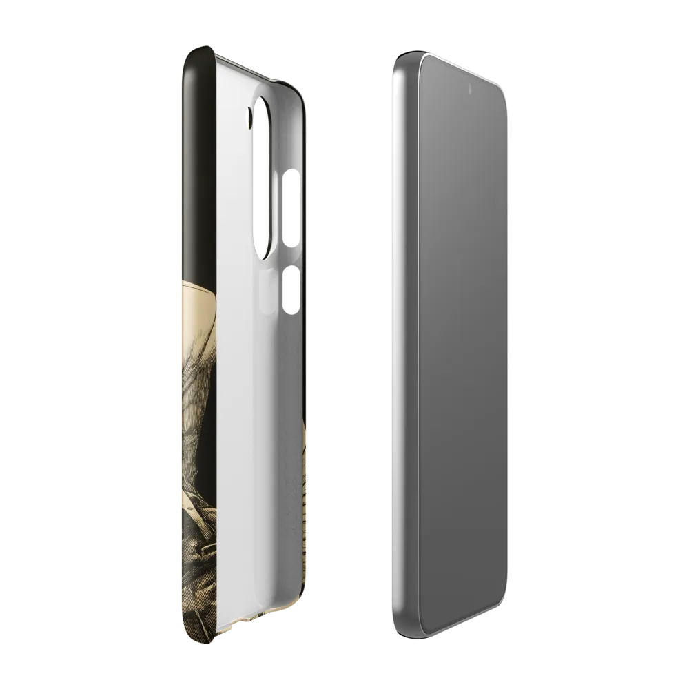 Desperate Gaze | Phone Case |  S23 Plus | Snap Case | Glossy