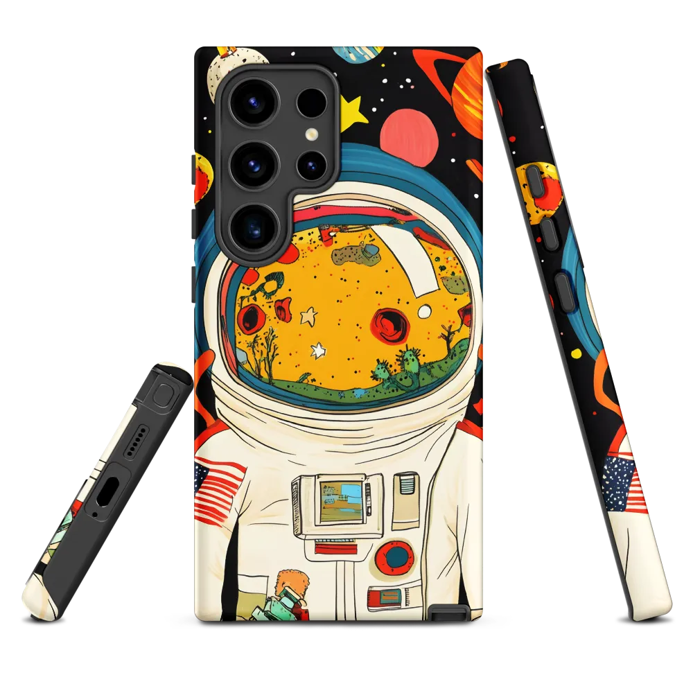 Cosmic Curiosity: Journey Within the Helmet