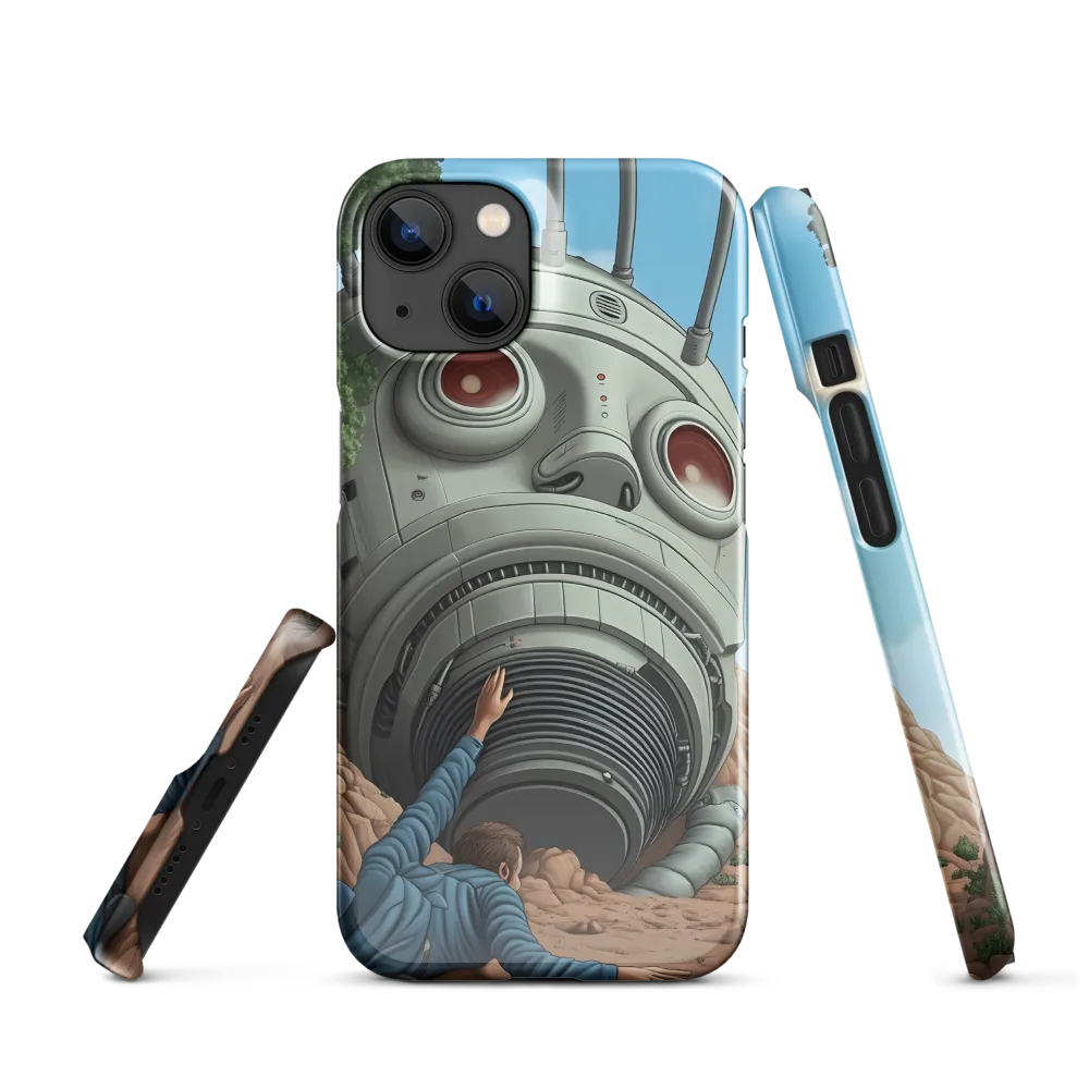 The Descent into Technological Abyss | Phone Case |  14 | Snap Case | Glossy
