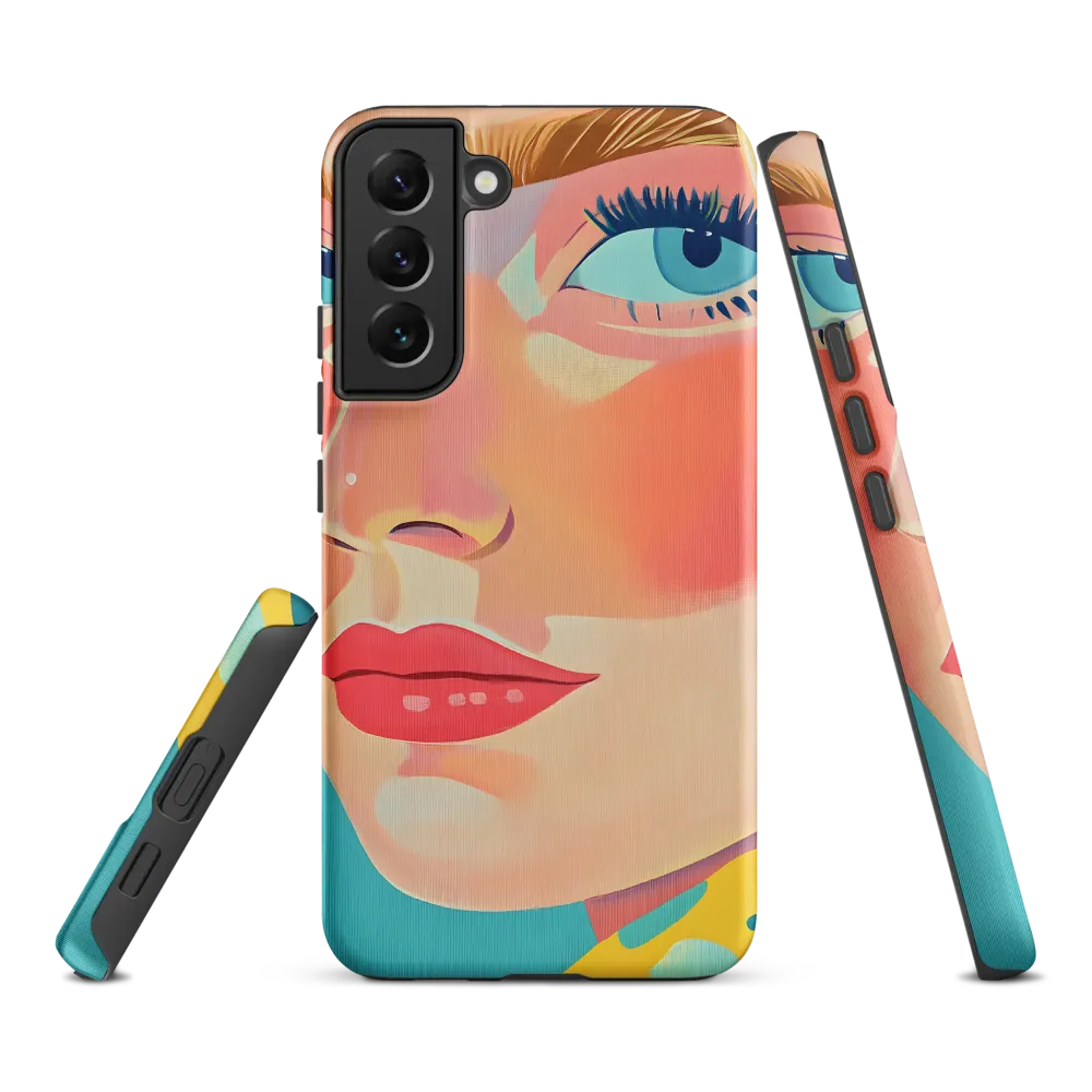 Vibrant Elegance: A Pop Art Portrait