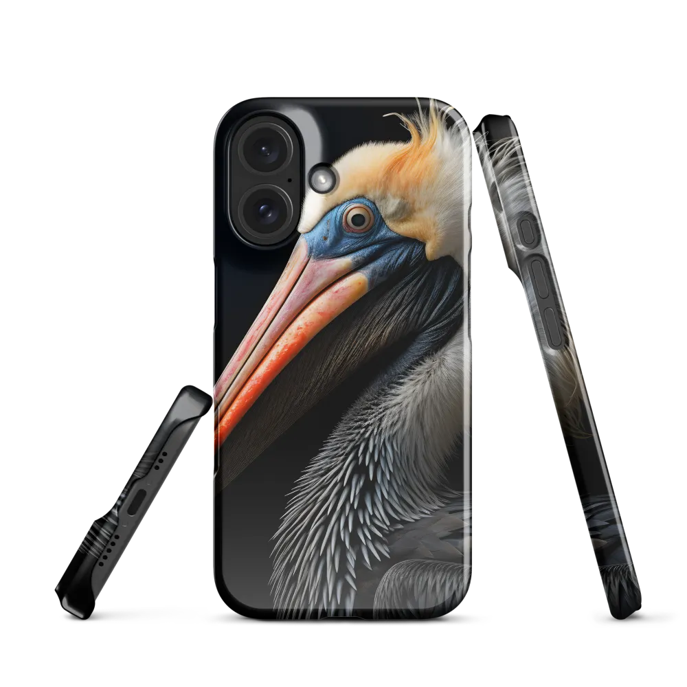 Majestic Portrait of a Pelican | Phone Case |  16 | Snap Case | Glossy