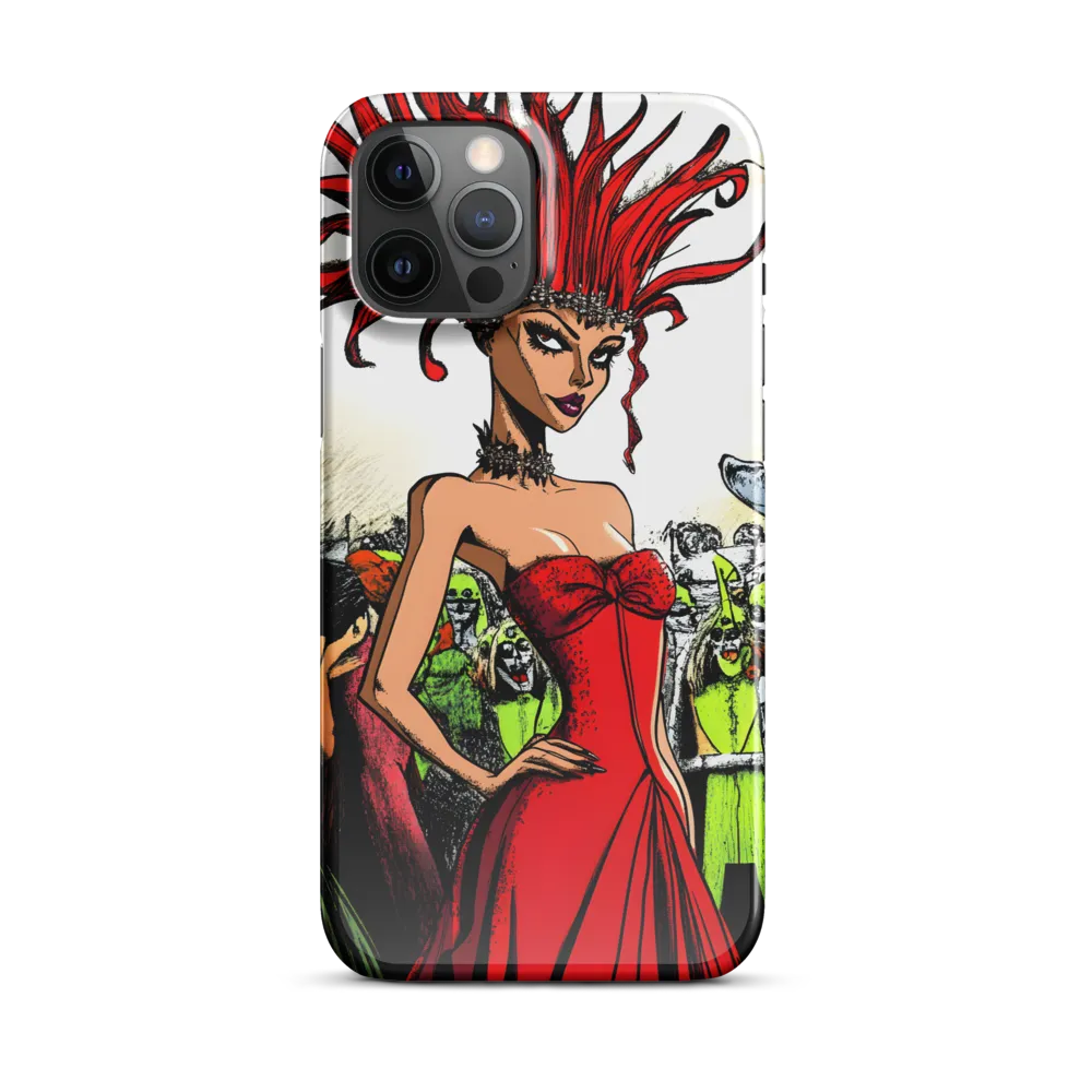 Fiery Elegance: A Fashion Statement