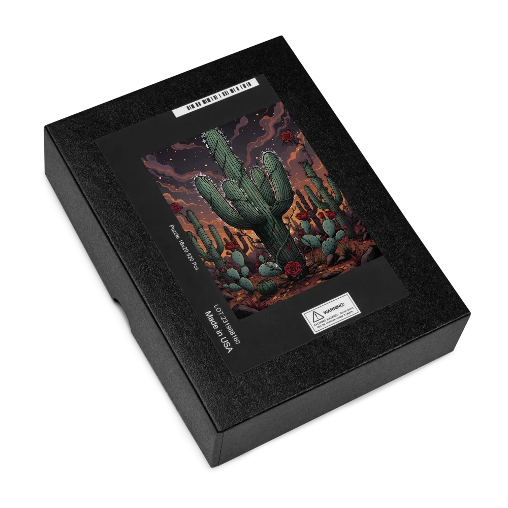 Desert Night Bloom 
 Jigsaw Puzzle