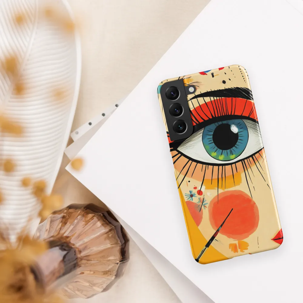 Through the Looking Eye | Phone Case |  S22 Plus | Snap Case | Matte