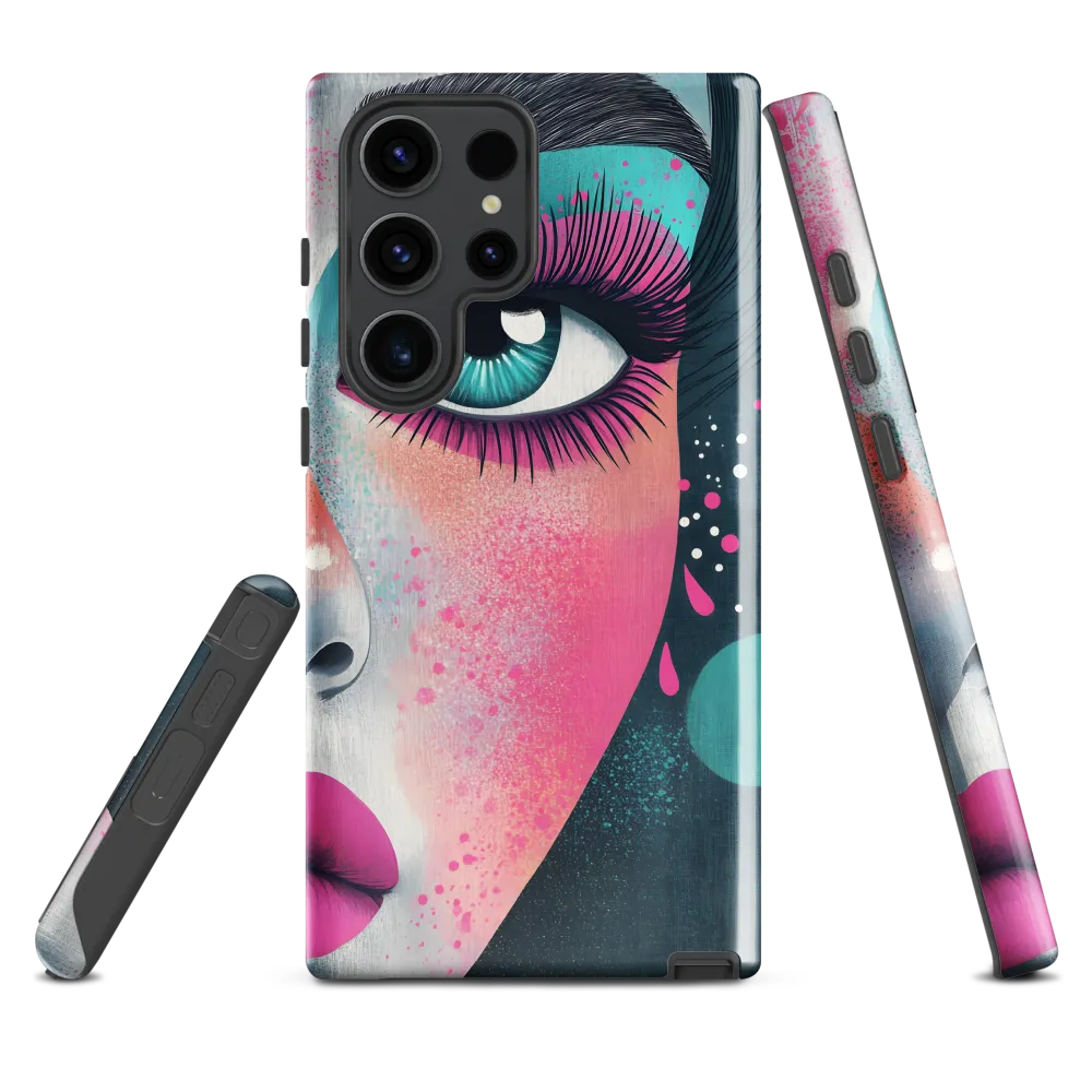 Vibrant Gaze | Phone Case |  S23 Ultra | Tough Case | Glossy