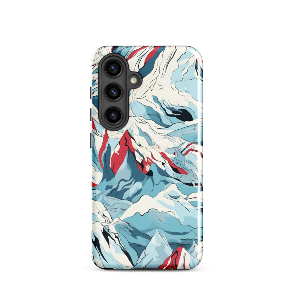 Majestic Peaks of Serenity | Phone Case |  S24 | Tough Case | Glossy