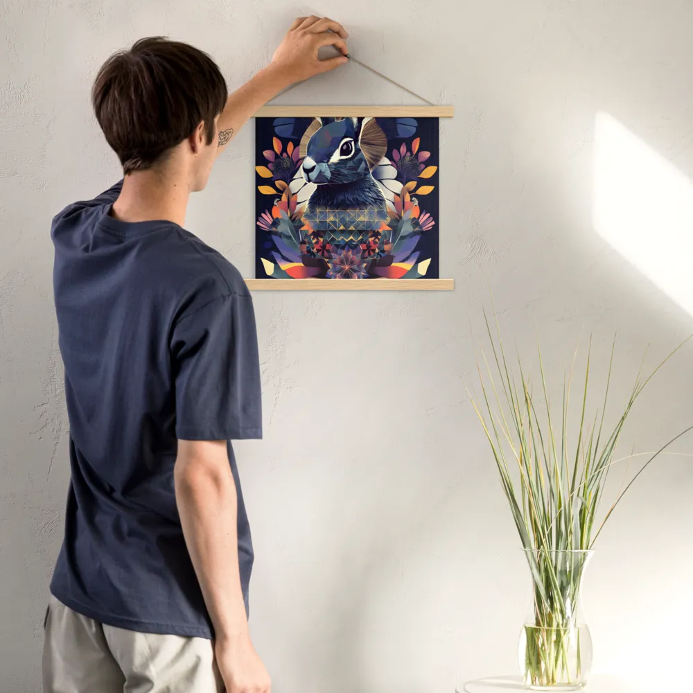 Ethereal Bunny: A Geometric Wonderland