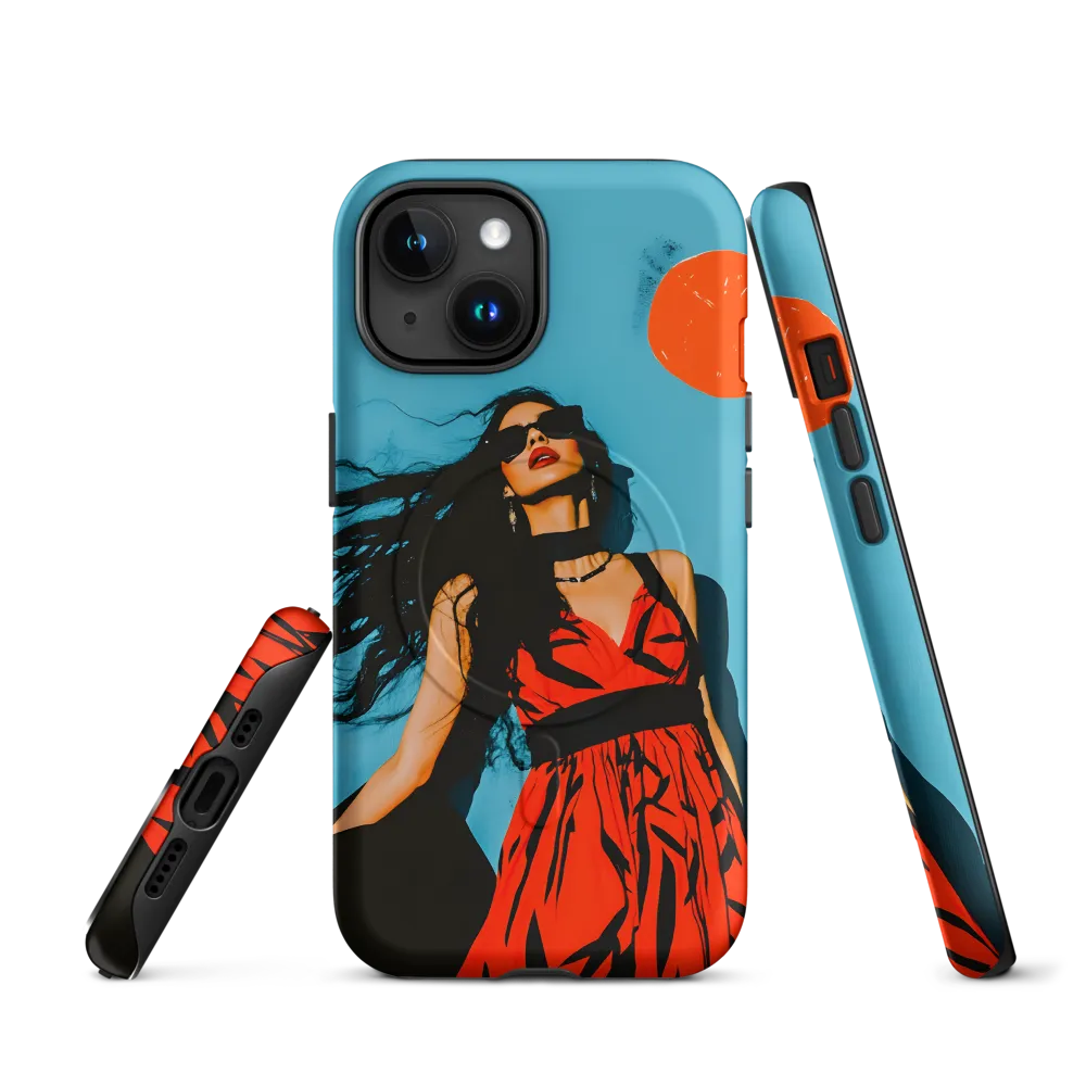 Sunset in Fashion: A Modern Portrait