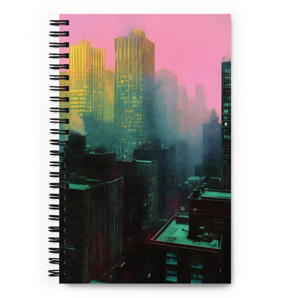 City in Twilight | Spiral Notebook