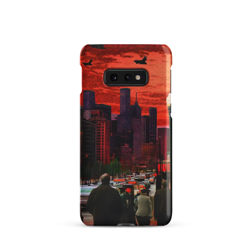 Urban Reverie: Stratospheric Shadows | Phone Case |  S10e | Snap Case | Matte