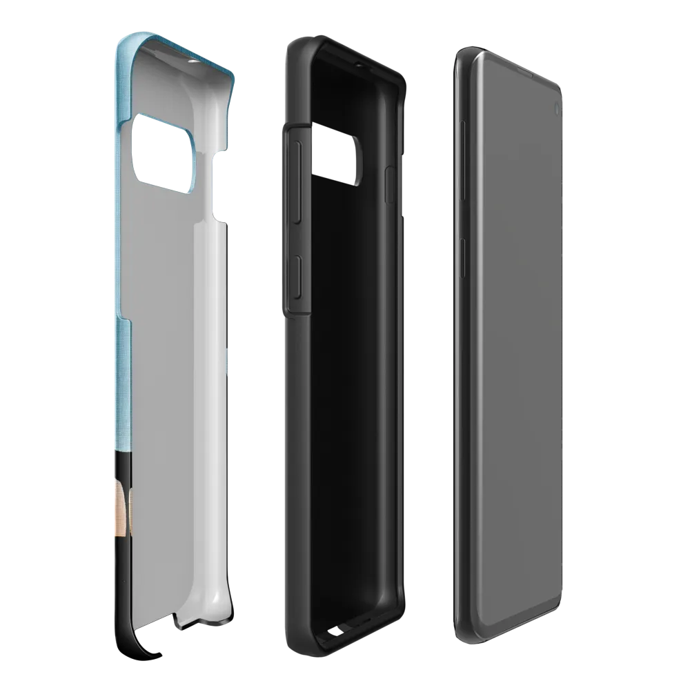 Curiosity in the Silhouette | Phone Case |  S10 Plus | Tough Case | Glossy