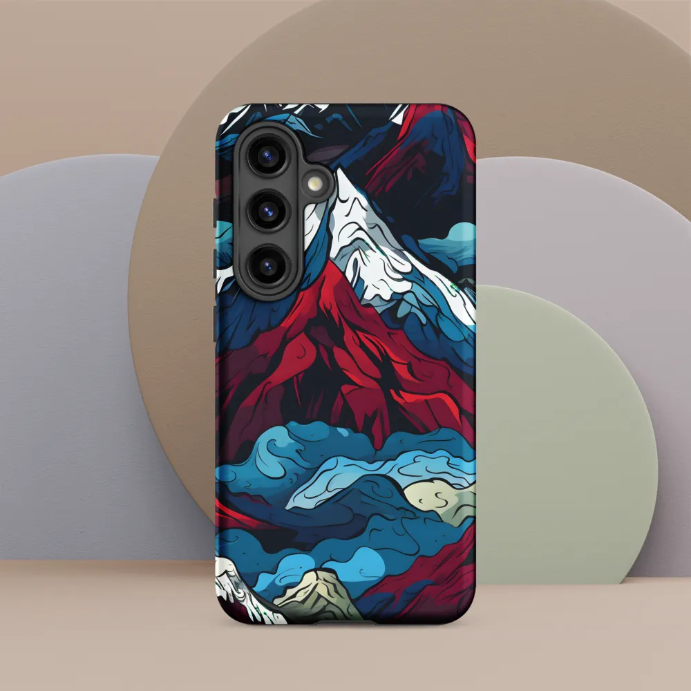 Mountain Majesty: An Abstract Voyage