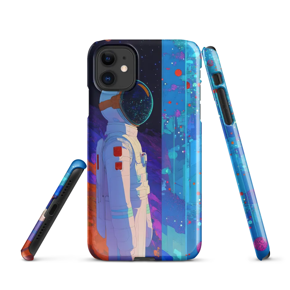 Cosmic Exploration: The Astronaut's Journey | Phone Case |  11 | Snap Case | Glossy