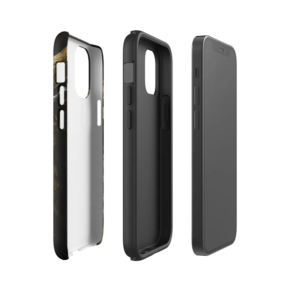 Majestic Bull: The Power in Black and Gold