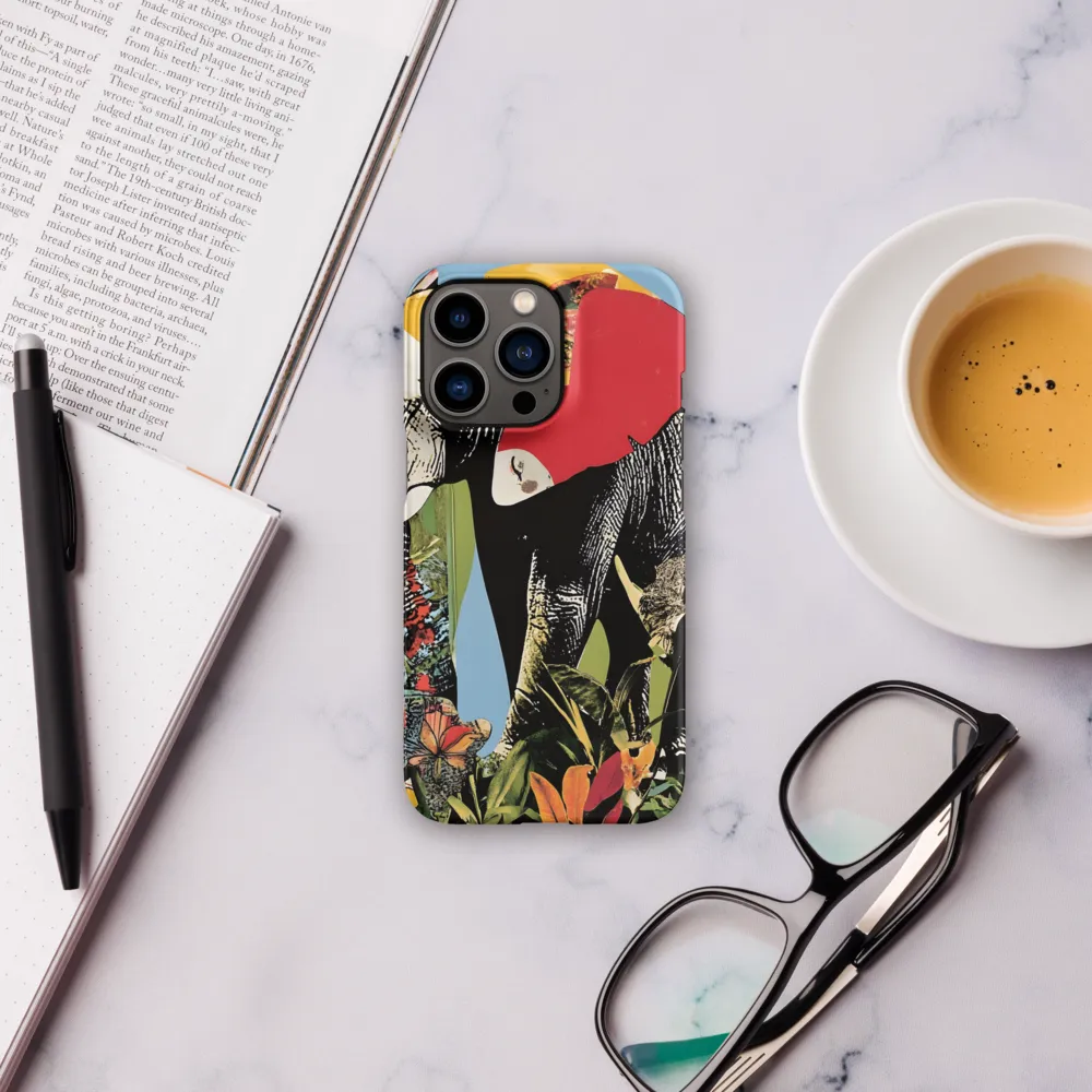 Harmony of Nature: The Elephant's Embrace | Phone Case |  13 Pro | Snap Case | Matte