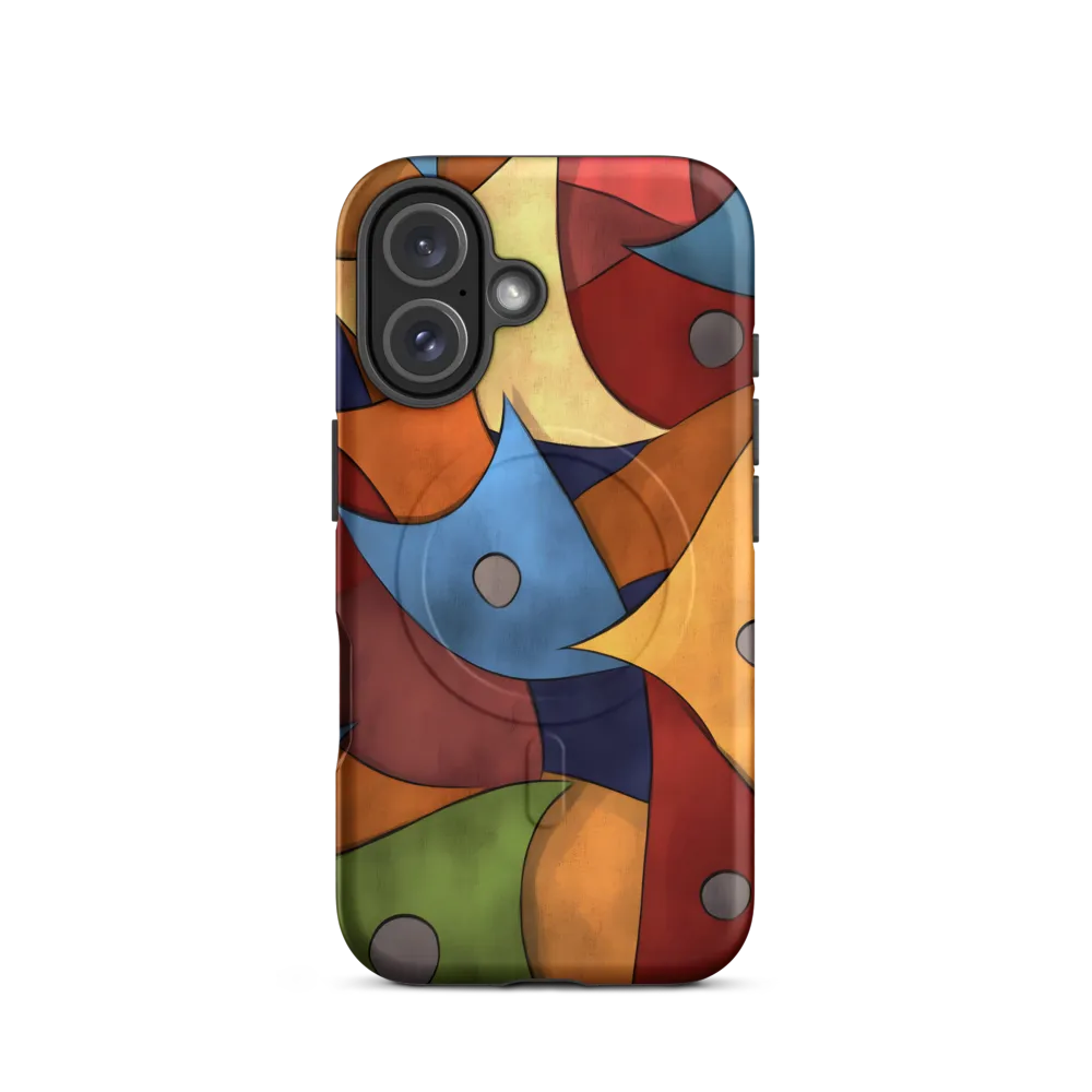 Vibrant Interplay of Shapes